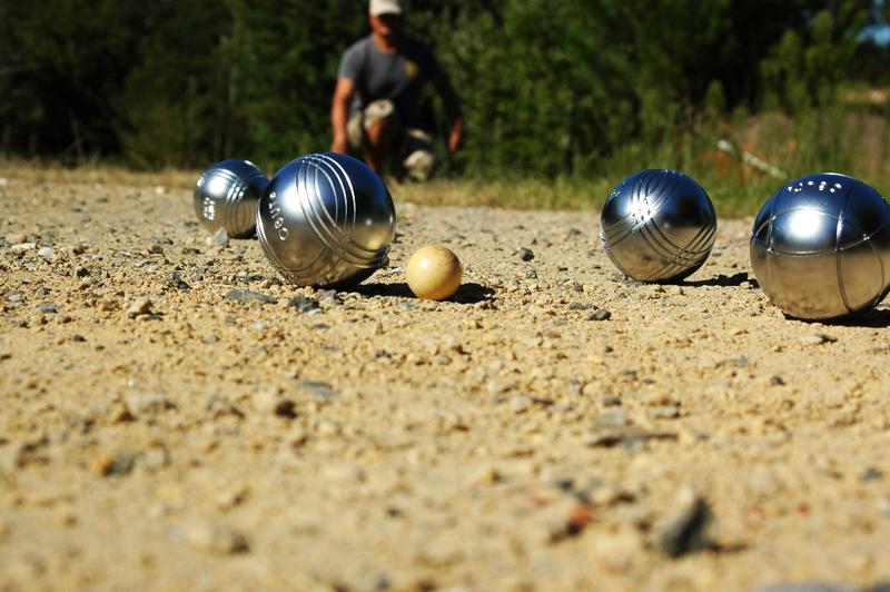 Concours de pétanque à Biscarrosse