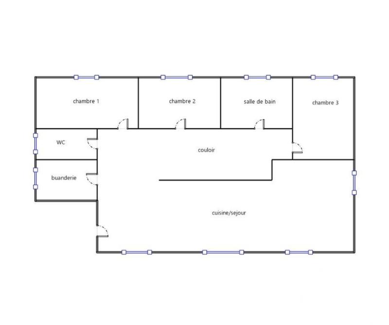 Maison - 110 m² - 4 pièces