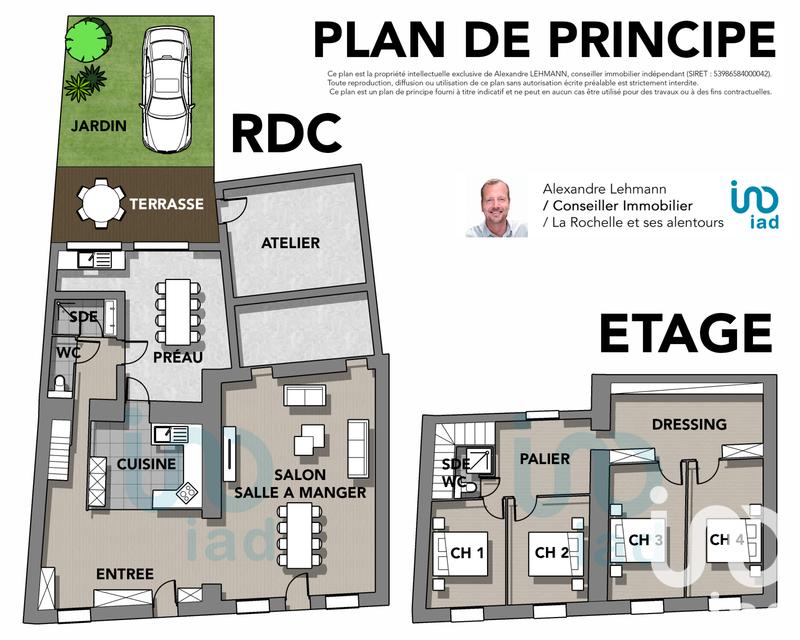 Maison - 162 m² - 6 pièces