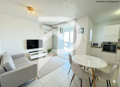 Appartement - 36 m² - 2 pièces