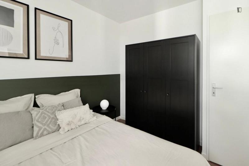 Chambre - 9 m² - 4 pièces