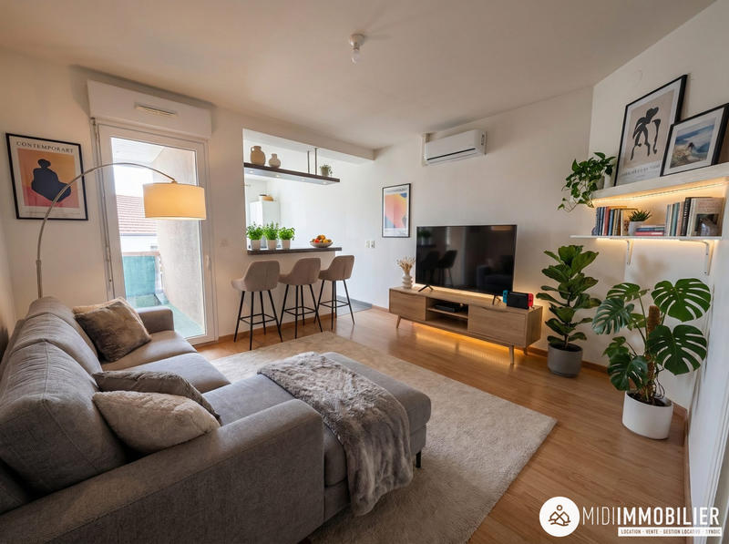 Appartement - 49 m² - 2 pièces