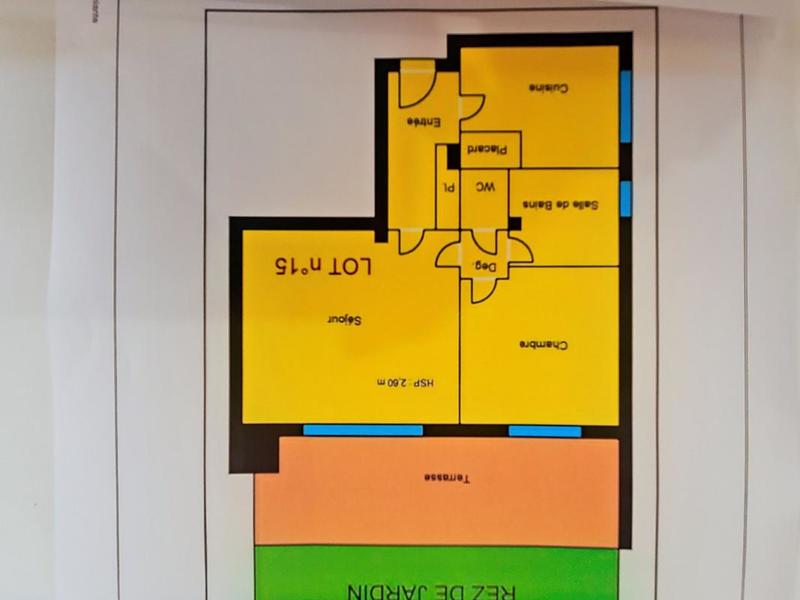 Appartement - 45 m² - 2 pièces