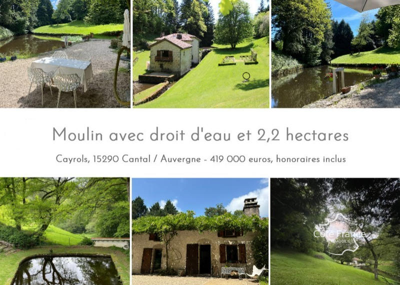 Moulin - 209 m² - 7 pièces
