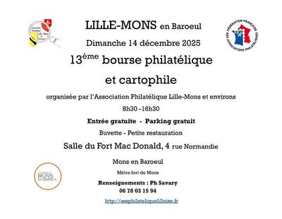 13ème bourse philatélique et cartophile