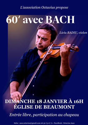 Concert "60' avec Bach"