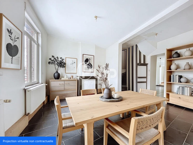 Maison de ville - 105 m² - 6 pièces