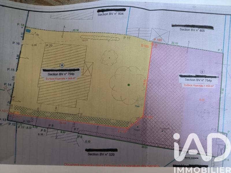 Terrain - 453 m²