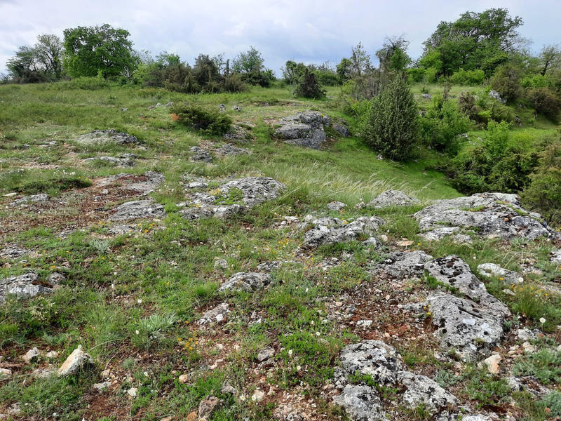 Début de nuit sur le plus grand causse du Berry