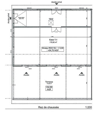 Fonds de commerce - 179 m²