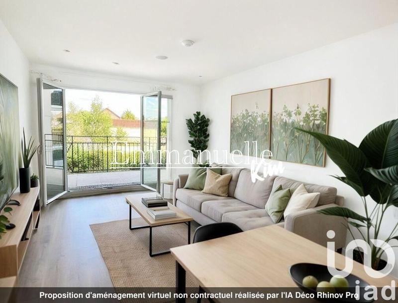 Appartement - 59 m² - 3 pièces