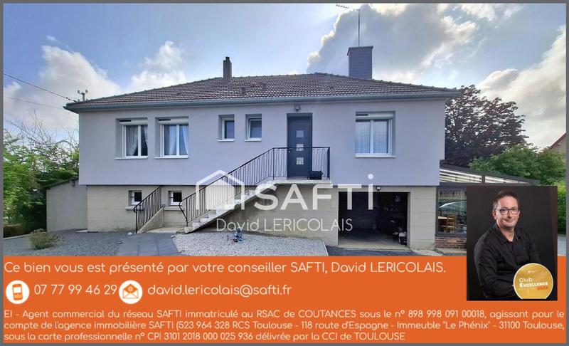 Maison - 82 m² - 5 pièces