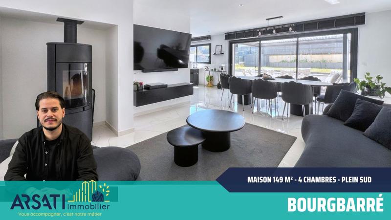 Maison contemporaine - 149 m² - 7 pièces