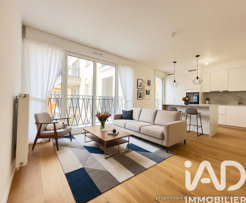 Appartement - 59 m² - 3 pièces