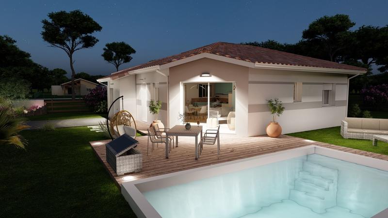 Maison - 60 m² - 3 pièces