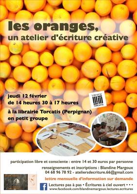 Les oranges • Atelier d'écriture créative
