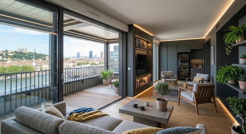 Appartement - 105 m² - 5 pièces