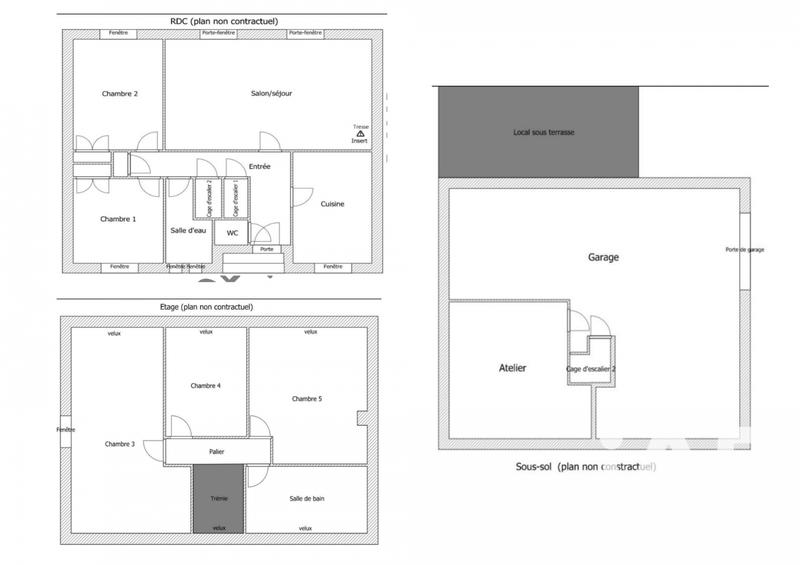 Maison - 111 m² - 5 pièces