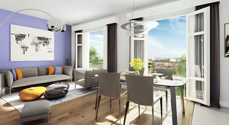 Appartement - 59 m² - 3 pièces