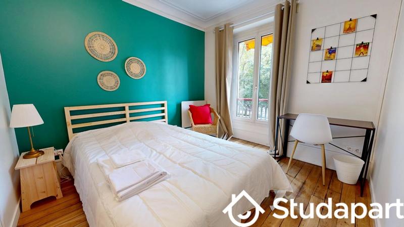 Chambre - 11 m² - 1 pièce