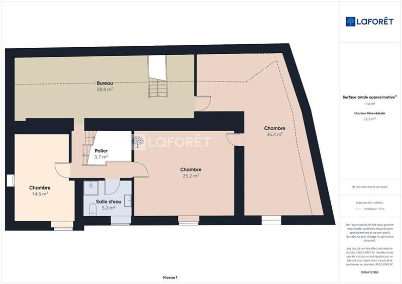 Maison - 147 m² - 6 pièces