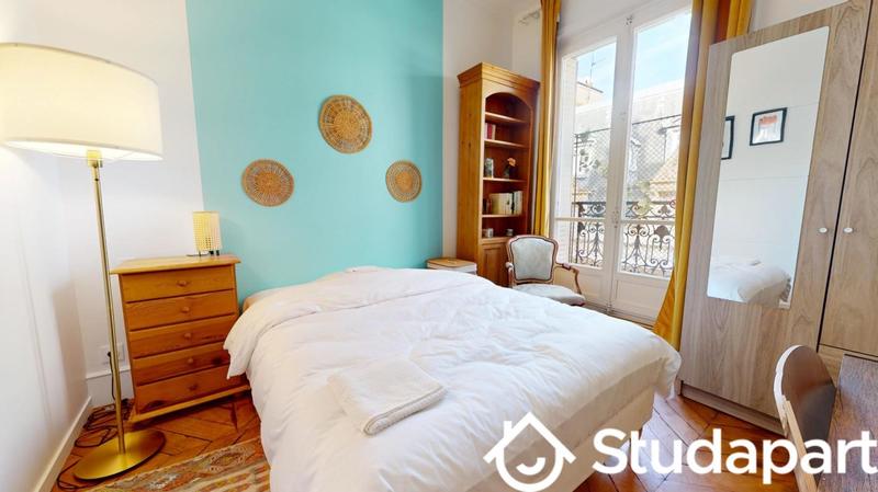 Chambre - 14 m² - 1 pièce