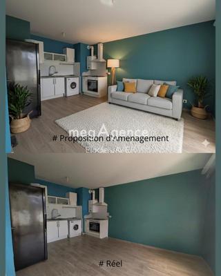 Appartement - 40 m² - 2 pièces