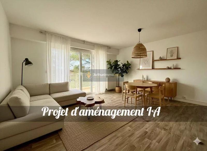 Appartement - 61 m² - 3 pièces