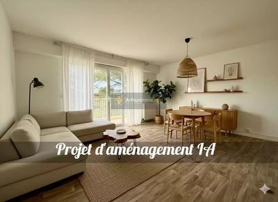 Appartement - 61 m² - 3 pièces