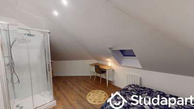 Chambre - 54 m² - 1 pièce