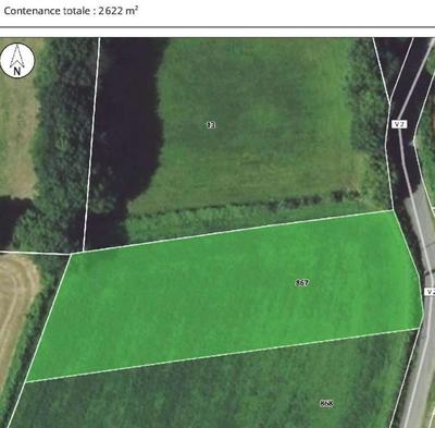 Terrain - 2 622 m²