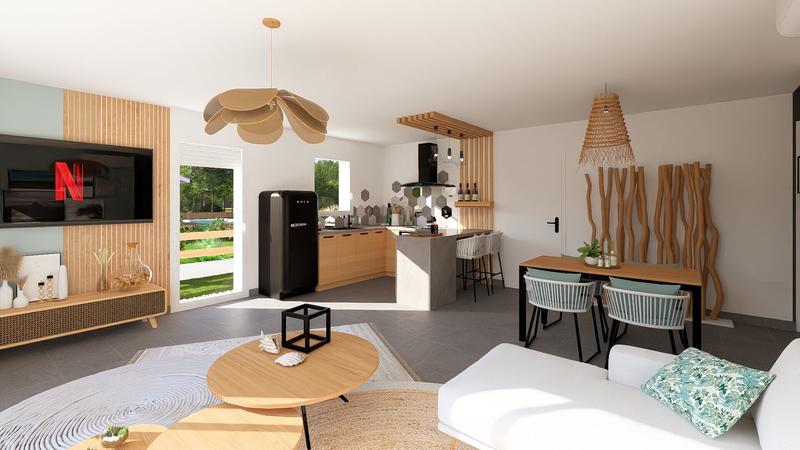 Maison - 75 m² - 4 pièces