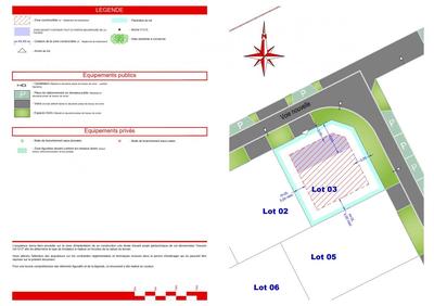 Terrain constructible - 412 m²
