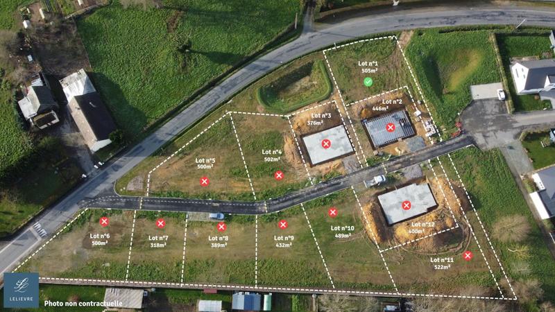 Terrain de lotissements - 505 m²