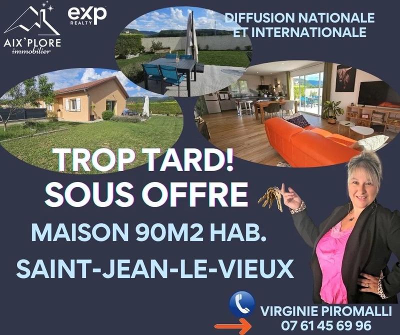 Maison - 90 m² - 4 pièces