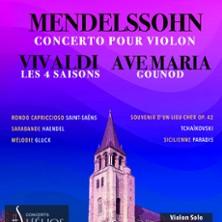 Les 4 Saisons de Vivaldi Extraits, Ave Maria - Concerto de Mendelssohn - Eglise St Germain des Près