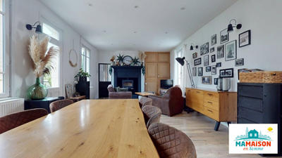 Maison ancienne - 110 m² - 6 pièces