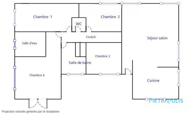 Maison - 108 m² - 5 pièces