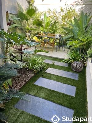 Chambre - 12 m² - 1 pièce