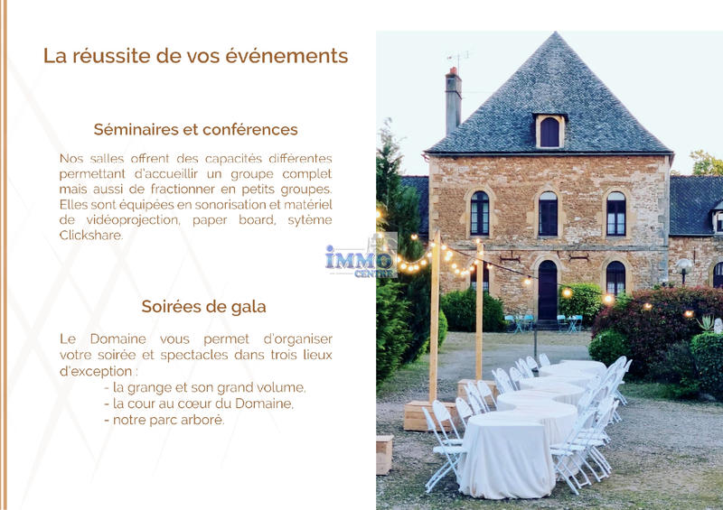 Maison - 1 100 m² - 60 pièces