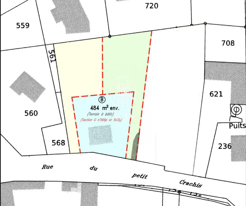Terrain - 484 m²