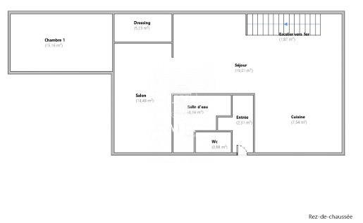 Maison traditionnelle - 75 m² - 4 pièces