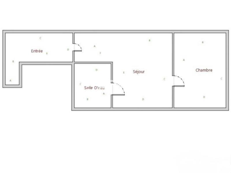 Appartement - 32 m² - 2 pièces