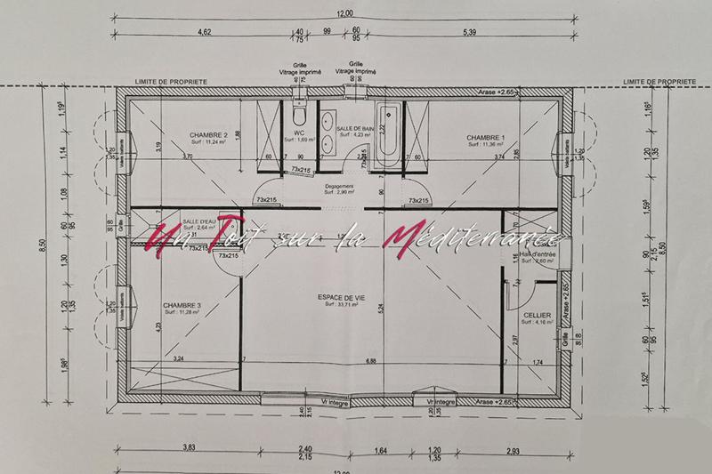 Maison - 90 m² - 4 pièces