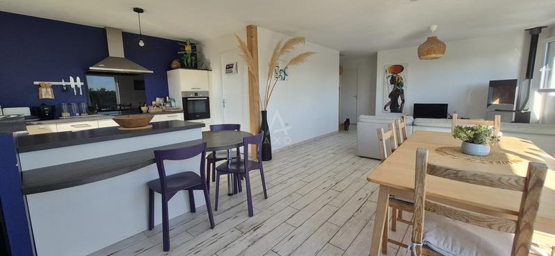 Maison de bois - 101 m² - 5 pièces