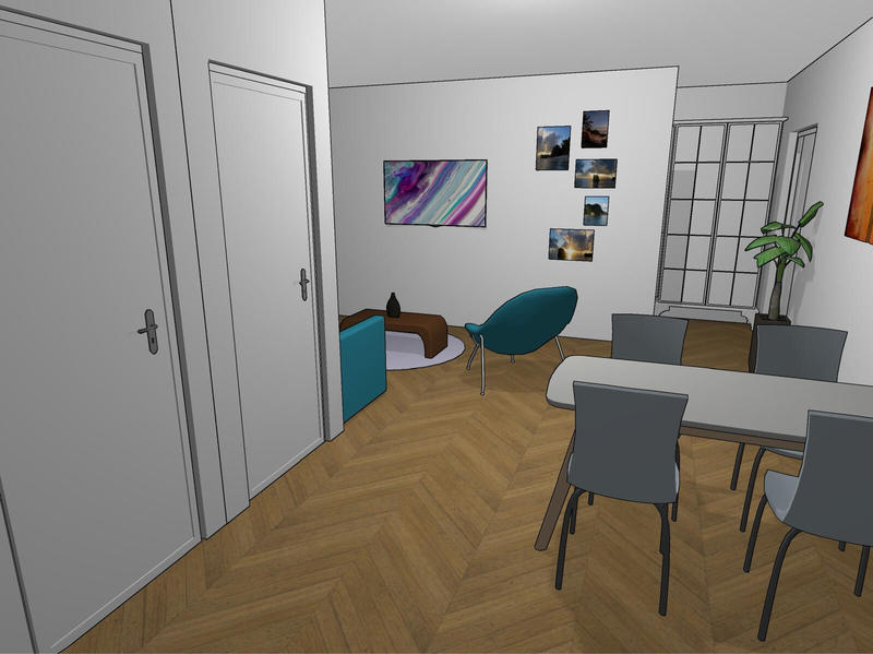 Appartement - 45 m² - 2 pièces