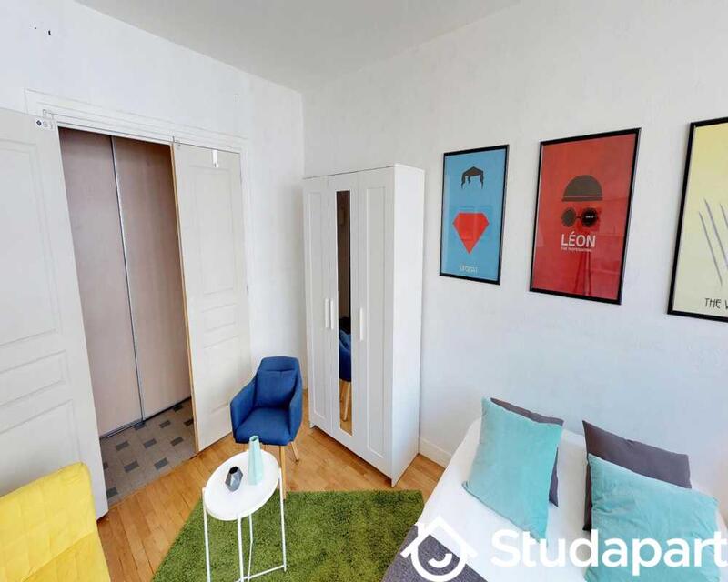 Chambre - 15 m² - 1 pièce