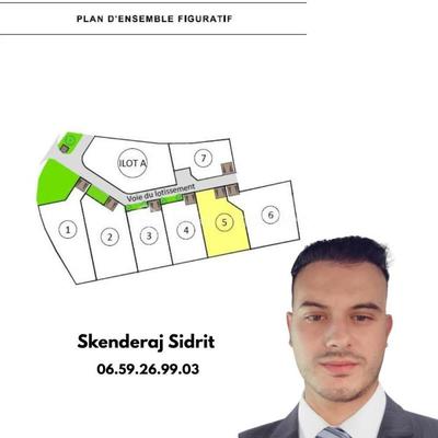 Terrain constructible - 556 m²