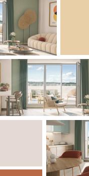 Appartement - 59 m² - 3 pièces