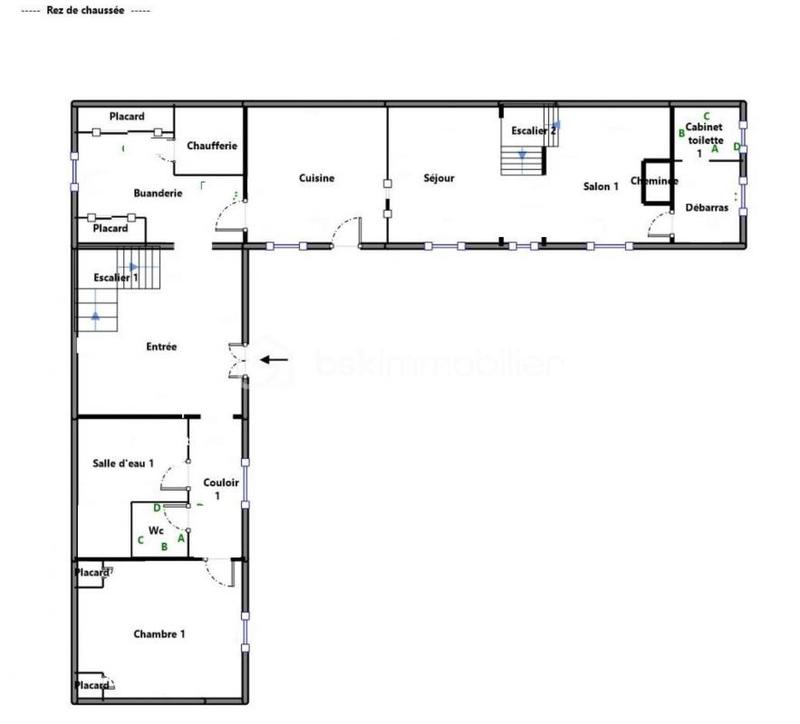 Maison - 174 m² - 7 pièces